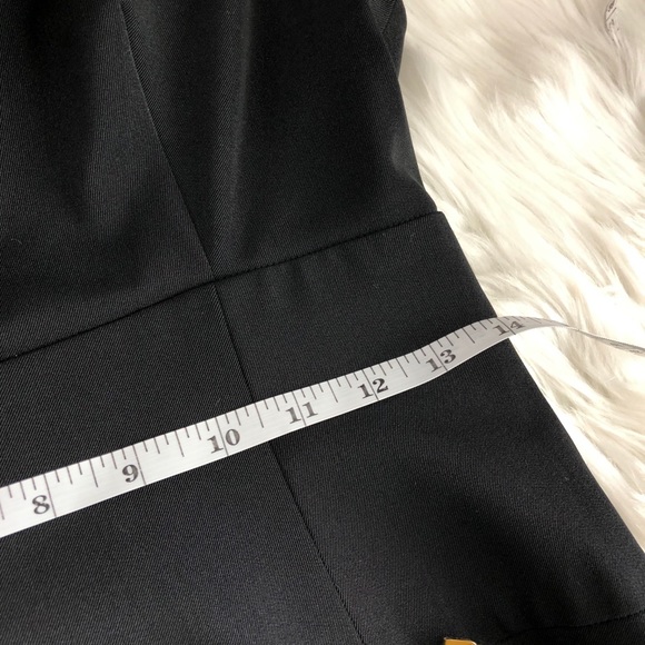 Black Halo Jackie O Mini Dress Black Sheath LBD - Picture 6 of 7